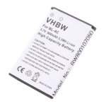 Batterie li - ion vhbw 900mah 3. 7v pour tlphone portable, smartphone blu charleston, click, click ...