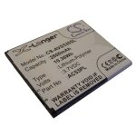 Batterie li - polymer vhbw 2800mah (3. 7v) pour t�l�phone portable, smartphone archos 53 platinum. remplace: ...