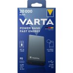 Batterie rechargeable - 20 000 mah - power bank fast energy varta