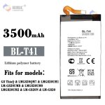 Batterie de remplacement, pour lg g8 thinq lmg820qm7 bl - t41 batterie de t�l�phone portable int�gr�e ...