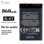 Batterie de remplacement, compatible avec la batterie de t�l�phone portable nokia 5310 / 5630 / 7230 ...