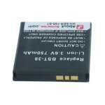 Batterie type sony ericsson bst 38 Batterie type sony ericsson bst 38
