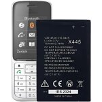 Batterie compatible avec les tlphones siemens gigaset sl78h, sl350, sl400, sl400a, sl450, sl750, sl780, ...