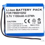 Batterie compatible avec tomtom one 4n01. 002, 4n01. 003, edinburgh f650010252, europa gps sat nav (1100 ...