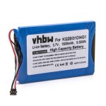 Batterie vhbw compatible avec garmin nvi 2689lmt, 2689lmt 6 pouces gps navigation navi (1500 mah, 3, ...