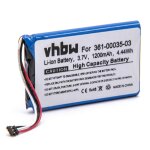 Batterie vhbw compatible avec garmin varia rtl501 gps navigation navi (1200 mah, 3, 7 v, li - polymer) ...