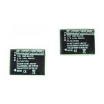 Batteries x2 950 mah dmw - bcg10, dmw - bcg10e, dmw - bcg10pp + chargeur pour panasonic lumix dmc - 3d1, ...