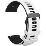 Bicolore bracelets de montre, caoutchouc silicone, lib�ration rapide, bandes de rechange pour homme et ...