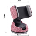 Bling support téléphone de voiture, rotatif a 360 support telephone en strass pour tableau de bord et ... Bling support téléphone de voiture, rotatif a 360 support telephone en strass pour tableau de bord et ...
