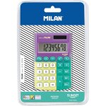 Blister calculatrice pocket 8 chiffres, sunset turquoise - jaune