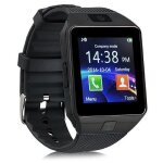 Bluetooth montre smart watch phone dz09 support de la carte sim de tf camra hd sync appel sms pour android ...
