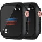 Bnhgc - (2 pices coque mat dur pour apple watch series 6 5 4 se 40mm protecteur d'cran verre tremp, ...
