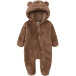 Bnhgc - - salopette polaire pour bébé enfant - vêtements de nuit avec oreilles d'ours en peluche pour ... Bnhgc - - salopette polaire pour bébé enfant - vêtements de nuit avec oreilles d'ours en peluche pour ...