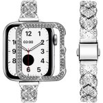 Bnhgo - bracelet compatible apple watch avec etui 42mm pour femmes et hommes, bracelet de remplacement ... Bnhgo - bracelet compatible apple watch avec etui 42mm pour femmes et hommes, bracelet de remplacement ...