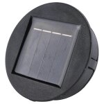 Bote a lumire led ronde de remplacement alimente par l'nergie solaire smart garden