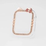 Botier de montre pc de dessin anim creux scintillant, pour apple watch srie 987654321 40 / 41mm, cadeau ...