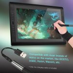Bosto stylet câble de chargement cordon chargeur usb 12 cm compatible avec bosto / ugee / huion / wacom ... Bosto stylet câble de chargement cordon chargeur usb 12 cm compatible avec bosto / ugee / huion / wacom ...
