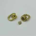 Boucle bricolage 1 pièce , pince a mousqueton rond en métal, anneau rond d, clip lat?ral, sac a vis, ... Boucle bricolage 1 pièce , pince a mousqueton rond en métal, anneau rond d, clip lat?ral, sac a vis, ...