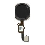 Bouton home complet avec nappe de connexion pour apple iphone 6 plus noir