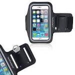 Bpfy brassard sport apple iphone 6 + (plus) noir tour de bras