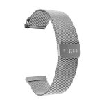 Bracelet en acier inoxydable fixed mesh d'une largeur de 20 mm pour smartwatch, argent�