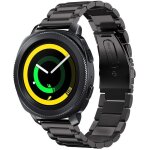 Bracelet en acier stainless lux + outil pour samsung galaxy s2 classic - noir