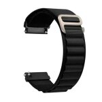 Bracelet alpine m nylonsense (poignet de 145 mm a 190 mm) phonecare pour amazfit balance 2 - noir