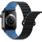 Compatible avec bracelet apple watch 49 / 46 / 45 / 44 / 42 / 41 / 40 / 38mm, bracelet magn�tique r�versible ...