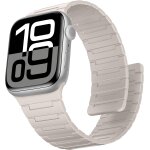 Compatible avec bracelet apple watch 49 / 46 / 45 / 44 / 42 / 41 / 40 / 38mm, bracelet silicone magn�tique ...