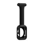 Bracelet a broche en silicone pour apple watch, 38mm 40mm 41mm pour iwatch srie 7 / 6 / 5 / 4 / 3 / ...