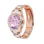 Bracelet connect� ecran tactile fr�quence cardiaque rappel du cycle menstruel blanc yonis