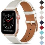 Bracelet en cuir compatible avec apple watch bracelet 38mm 40mm 41mm 42mm 44mm 45mm 49mm, cuir v�ritable ...