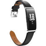 Bracelet en cuir compatible avec fitbit inspire 2 / hr / inspire, bracelet de montre de remplacement ...