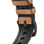 Bracelet en cuir et silicone pour samsung galaxy, 46mm / 42mm / active 2 gear s3 frontier / huawei watch ... Bracelet en cuir et silicone pour samsung galaxy, 46mm / 42mm / active 2 gear s3 frontier / huawei watch ...
