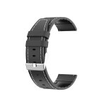 Bracelet en cuir de silicone de qualit� sup�rieure phonecare pour garmin forerunner 245 music - marron ...
