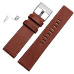 Bracelet en cuir de vache pour montre diesel, pour modèles dzcafe 12, dz4323, dz7257, avec boucle ardillon ... Bracelet en cuir de vache pour montre diesel, pour modèles dzcafe 12, dz4323, dz7257, avec boucle ardillon ...