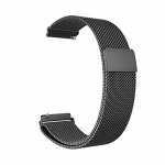 Bracelet a fermoir magn�tique en boucle milanaise phonecare pour garmin forerunner 570 - 47mm - noir