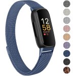 Bracelet compatible avec fitbit inspire 3, pour homme et femme, en acier inoxydable de qualit suprieure, ...