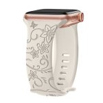Bracelet gravé floral pour apple watch band, 44mm, 42mm, 41mm, 40mm, 45mm, 49mm, iwatch series 9, 7, ... Bracelet gravé floral pour apple watch band, 44mm, 42mm, 41mm, 40mm, 45mm, 49mm, iwatch series 9, 7, ...