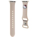 Bracelet hello kitty pour apple watch 38 / 40 / 41mm coloris vieux rose