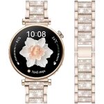 Bracelet compatible avec huawei watch gt4 41 mm / fossil women's gen 6 / gen 5e 42 mm / garmin venu 3s ...