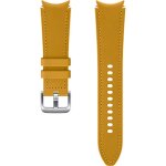 Bracelet hybride en cuir pour g watch 4 classic 130mm, m / l moutarde samsung