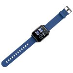 Bracelet intelligent etanche ip67 moniteur cardiaque sommeil nfc montre connect�e bleu yonis