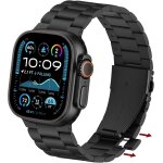 Bracelet en mtal compatible avec bracelet apple watch 49mm 46mm 45mm 44mm 42mm aucun outil requis, bracelet ...