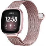 Bracelet m�tallique compatible avec fitbit versa 3 / 4, sense 2 / sense - remplacement en acier inoxydable ...