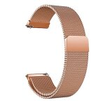 Bracelet milanese loop fermoir magn�tique pour garmin forerunner 255 music - rose
