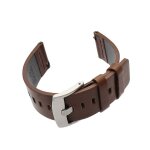 Bracelet de montre en cuir de 24 mm pour montres intelligentes suunto 9 et fossil café Bracelet de montre en cuir de 24 mm pour montres intelligentes suunto 9 et fossil café