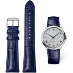 Bracelets de montre cuir crocodile grain cuir vritable souple et durable bracelet de remplacement en ...