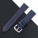 Bracelet de montre en cuir pour omega pour seiko bracelet sport vintage 18mm 20mm 22mm 24mm bracelet ...