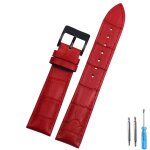 Bracelets de montre en cuir véritable avec boucle ardillon en acier, bracelet de ceinture de poignet, ... Bracelets de montre en cuir véritable avec boucle ardillon en acier, bracelet de ceinture de poignet, ...